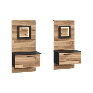 Forte Szafki nocne Jakobina JKBK011STB - Szafki nocne - miniaturka - grafika 1