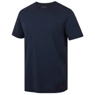 Koszulki sportowe męskie - Koszulka męska Husky Tee Base M Rozmiar: XL / Kolor: ciemnoniebieski - miniaturka - grafika 1