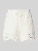 Spodenki damskie - Szorty o kroju regular fit z czystej bawełny model ‘KIM’ - miniaturka - grafika 1