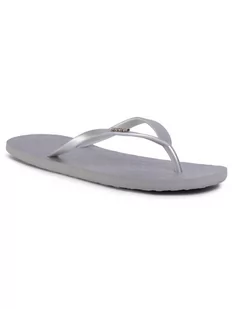 Roxy Japonki ARJL100663 Srebrny - Klapki i japonki damskie - miniaturka - grafika 1