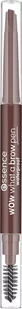 essence essence Wow What A Brow Pen Waterproof 02 - wodoodporna kredka do brwi 0,2 g 02 - Akcesoria i kosmetyki do stylizacji brwi - miniaturka - grafika 1