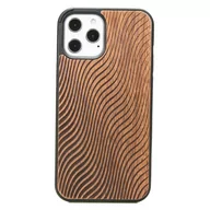 Etui i futerały do telefonów - Bewood Drewniane etui iPhone 12 Pro Max FALE MERBAU - miniaturka - grafika 1