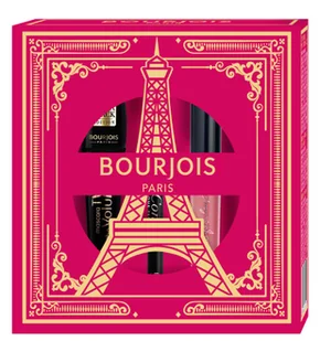 Bourjois Zestaw (Maskara Twist Up Ultra Black + Kredka Kohl + Błyszczyk Fabuleux Gloss) - Kredki do oczu - miniaturka - grafika 1