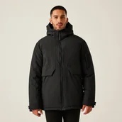 Kurtki i kamizelki sportowe męskie - Regatta Męska kurtka zimowa ocieplana Dallymoore Czarny, Rozmiar: S - miniaturka - grafika 1