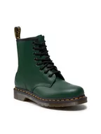 Glany damskie - Dr. Martens Glany 1460 Smooth 11822207 Zielony - miniaturka - grafika 1