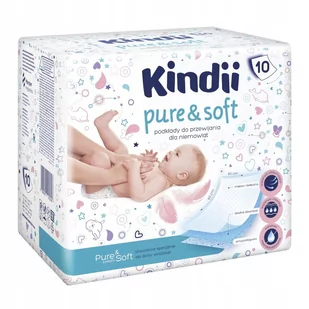 Kindii Podkłady do Przewijania dla Niemowląt 10szt - Przewijaki - miniaturka - grafika 1