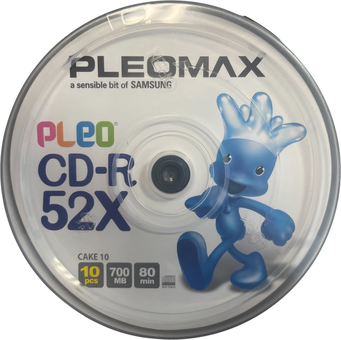Samsung CD-R 80 min 700 mb 52x Pleomax 10-pack