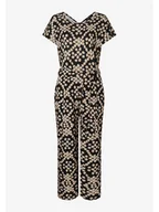 Kombinezony - More & More Kombinezon w kolorze czarno-kremowym - miniaturka - grafika 1