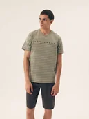 Piżamy męskie - Piżama Deli 42635-07X Jasna Zieleń - miniaturka - grafika 1