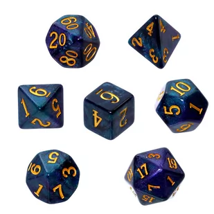 Rebel komplet kości RPG - Akrylowe - Północ - Akcesoria do gier planszowych - miniaturka - grafika 1