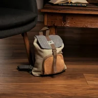 Plecaki - Mały plecak konopny - miniaturka - grafika 1