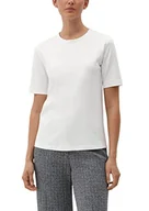 Koszulki i topy damskie - s.Oliver BLACK LABEL T-shirt damski, krótki rękaw, biały, 32 - miniaturka - grafika 1