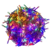 Oświetlenie świąteczne - VOLTRONIC Świąteczne oświetlenie LED 60 m - kolorowe 600 LED - miniaturka - grafika 1