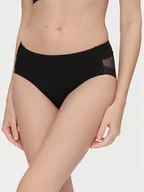 Majtki damskie - YSABEL MORA Figi klasyczne 19601 Czarny - miniaturka - grafika 1