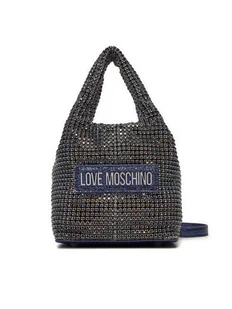 LOVE MOSCHINO Torebka JC4044PP1LLP176A Granatowy - Torebki damskie - miniaturka - grafika 1