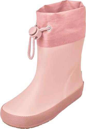 Playshoes Unisex dziecięce kalosze do chodzenia boso gumowe różowe, 25 EU