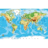 Okleiny - Naklejka Madex 20027 Mapa świata - miniaturka - grafika 1