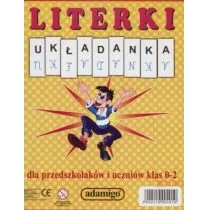 Adamigo Literki Układanka G - Gry planszowe - miniaturka - grafika 1