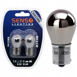 Senso Py21W 12V Chromowana - Żarówki samochodowe Senso Py21W 12V Chromowana - Żarówki samochodowe - miniaturka - grafika 1
