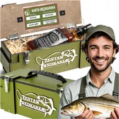 Zestawy upominkowe - Skrzynka Na Alkohol Prezent Dla Wędkarza Taty Dziadka Kolegi Pudełko Mocne - miniaturka - grafika 1