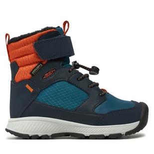 Śniegowce Keen Skua Waterproof Winter Boot 1029622 Granatowy - Buty dla chłopców - miniaturka - grafika 1