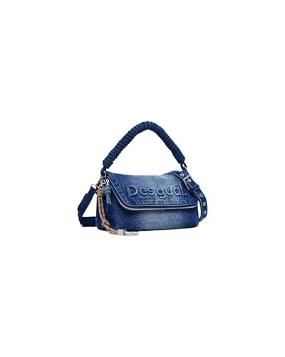 Desigual, BAG_HALF LOGO damskie, Niebieski
