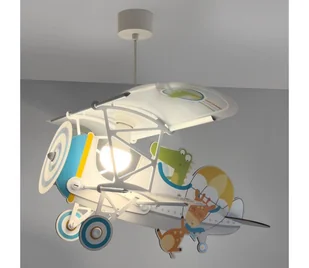 Dalber 54542 - Żyrandol dziecięcy LITTLE CROCODILE 1xE27/15W/230V - Wyposażenie pokoiku dziecięcego - miniaturka - grafika 1