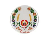 Dekoracje domu - Magnes otwieracz folk - kociewski rak - biały Czec - miniaturka - grafika 1