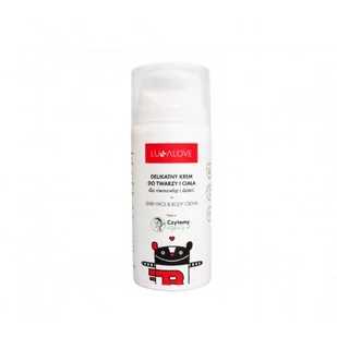 Lullalove Delikatny krem do twarzy i ciała dla dzieci - 100 ml Lullalove-523-uniw - Kremy dla dzieci - miniaturka - grafika 1
