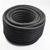 Akcesoria do kolektorów i fotowoltaiki - Rura giętka karbowana (peszel) 750N 50m z pilotem RKSG/PV/PIL, PVC/UV/PIL 23/18 - miniaturka - grafika 1
