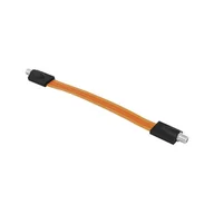 Kable - Kabel gniazdo F-gniazdo F okienny HQ  transparentny LX5137T - miniaturka - grafika 1
