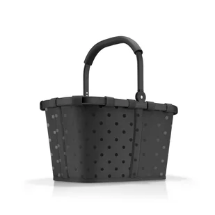 Koszyk CARRYBAG FRAME, glossy dots black, Reisenthel - Torby i wózki na zakupy - miniaturka - grafika 1