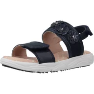Sandały damskie - Sandały Geox Model J Sandal Deaphne Gir Kolor Niebieski - miniaturka - grafika 1