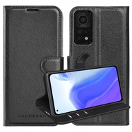 Etui i futerały do telefonów - Etui Cadorabo do Xiaomi Mi 10T / Mi 10T PRO w kolorze PHANTOM BLACK etui ochronne z magnetycznym zamknięciem, funkcją podstawki i kieszenią na karty etui z klapką etui na telefon komórkowy etui z klapką - miniaturka - grafika 1