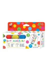 Markery Dot 5 kolorów - Flamastry - miniaturka - grafika 1
