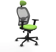 Fotele i krzesła biurowe - Krzesło Biurowe z Zagłówkiem Piqueras y Crespo 2D036G1 Pistacjowy - miniaturka - grafika 1