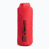 Pływanie - Worek wodoodporny Aquarius GoPack 50l czerwony WOR000088 - miniaturka - grafika 1