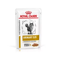 Mokra karma dla kotów - Royal Canin Veterinary Feline Urinary S/O Moderate Calorie - 24 x 85 g - miniaturka - grafika 1