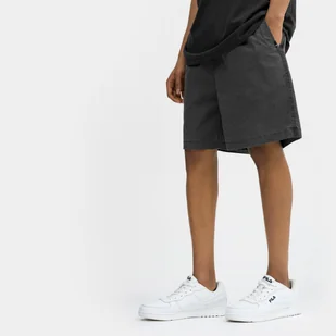 Męskie spodenki tkaninowe Quiksilver Taxer Elasticized Shorts - czarne - QUIKSILVER - Spodnie sportowe męskie - miniaturka - grafika 1