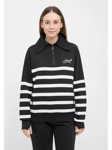 Bench Bluza "Foy" w kolorze czarno-białym - Bluzy damskie - miniaturka - grafika 1