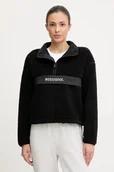 Bluzy damskie - Rossignol bluza polarowa ALLTRACK damska kolor czarny gładka RLOWL03 - miniaturka - grafika 1