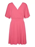 Sukienki - VERO MODA Damska sukienka VMHALI 2/4, krótka sukienka JRS CE, różowa Yarrow, S, różowy, S - miniaturka - grafika 1