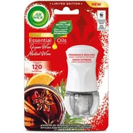 Odświeżacze powietrza - Air Wick Wkład do elektrycznego odświeżacza powietrza Air Wick Grzane Wino przy Kominku 19 ml 5900627057546 - miniaturka - grafika 1