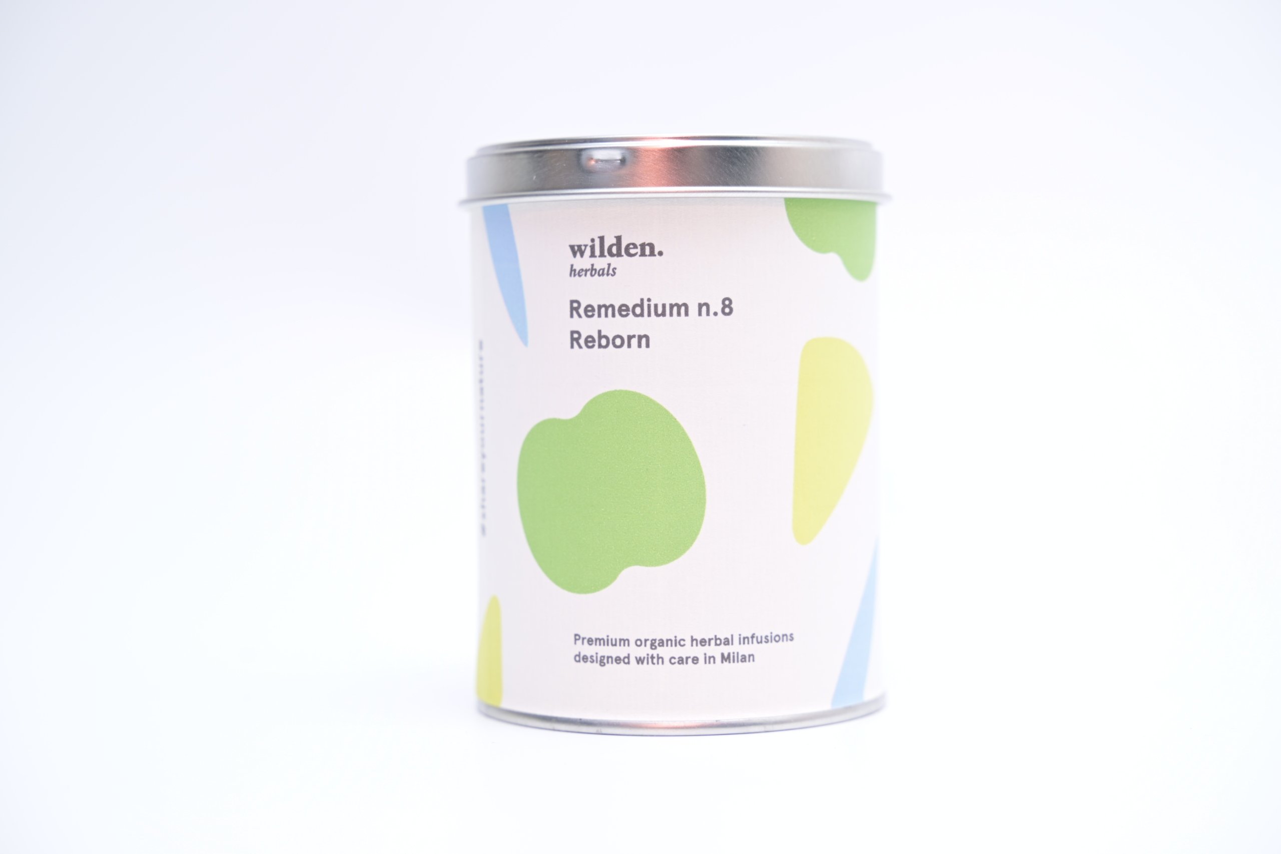 Mieszanka ziołowa Remedium n.8 Reborn Wilden Herbals 90g w puszce