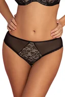 Majtki damskie - Majtki figi Vena VF-435 czarny-beż - miniaturka - grafika 1