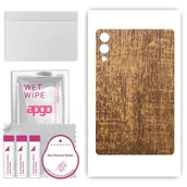 Akcesoria do tabletów i e-booków - folia naklejka skórka strukturalna na TYŁ do Samsung Galaxy Tab S9 Plus - Drewno Dąb Stary - apgo SKINS - miniaturka - grafika 1