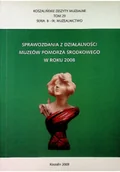 Książki o kulturze i sztuce - Sprawozdania z działalności muzeów pomorza środkowego w roku 2008 - miniaturka - grafika 1