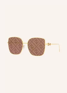 Fendi Okulary Przeciwsłoneczne fn000580 gold - Okulary przeciwsłoneczne - miniaturka - grafika 1