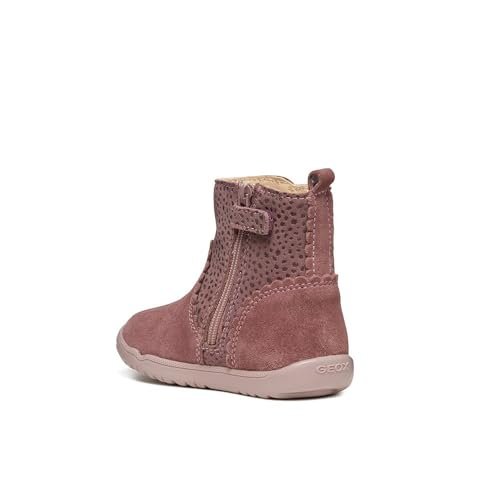 Geox Botki dziewczęce B Macchia, Dk Rose, 7.5 UK Child