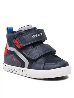 Buty dla chłopców - Geox Sneakersy B Kilwi Boy C B04A7C 022ME C0735 M Granatowy - grafika 1